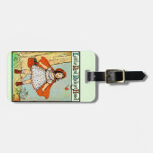 Little Red Riding Hood Schattige Bagagelabel (Voorkant horizontaal)