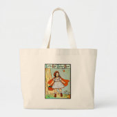 Little Red Riding Hood Schattige Grote Tote Bag (Voorkant)
