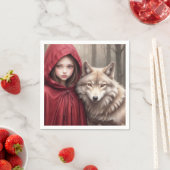 Little Red Riding Hood Servet (Insitu)