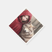 Little Red Riding Hood Servet (Hoek)