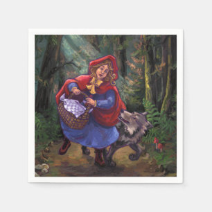 Little Red Riding Hood Servetten