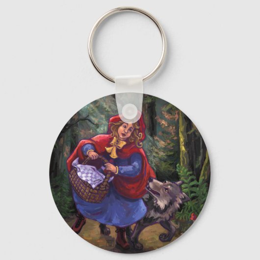 Little Red Riding Hood Sleutelhanger (Voorkant)