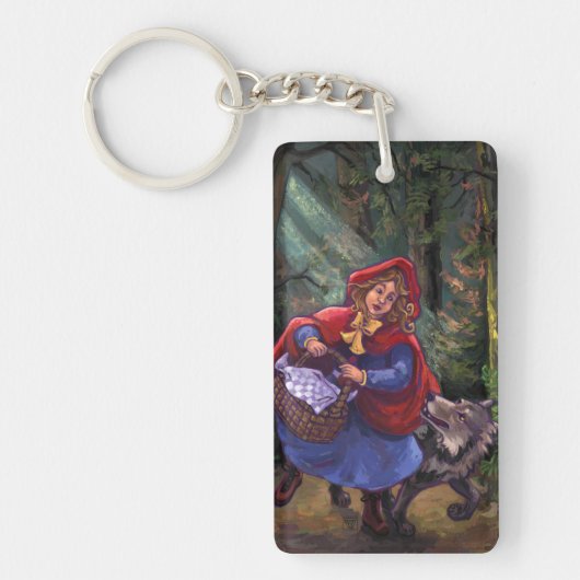 Little Red Riding Hood Sleutelhanger (Voorkant)