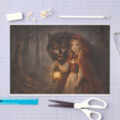 Little Red Riding Hood Tissuepapier (Craft)