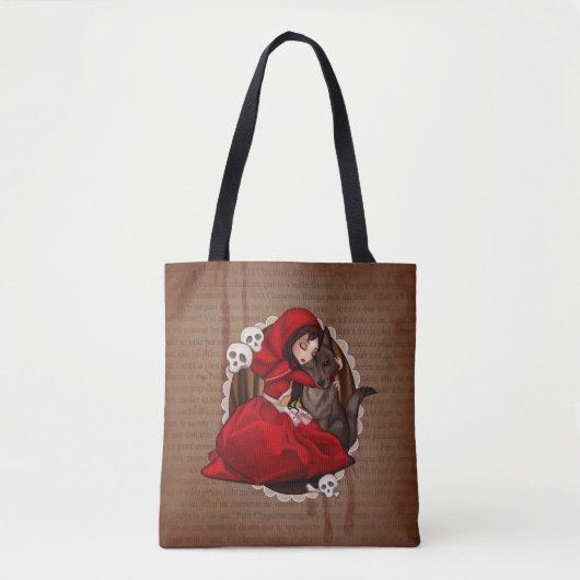 Little Red Riding Hood Tote Bag (Voorkant)
