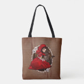 Little Red Riding Hood Tote Bag (Achterkant)