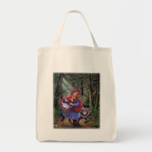 Little Red Riding Hood Tote Bag (Voorkant)