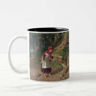 Little Red Riding Hood Tweekleurige Koffiemok