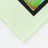 Little Red Riding Hood Vintage Cute Fleece Deken (Hoek)