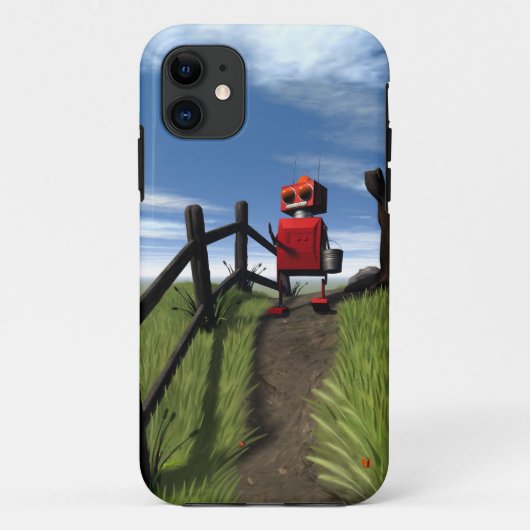 Little Red Robot Case-Mate iPhone Case (Achterkant)