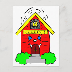 Little Red Schoolhouse Briefkaart