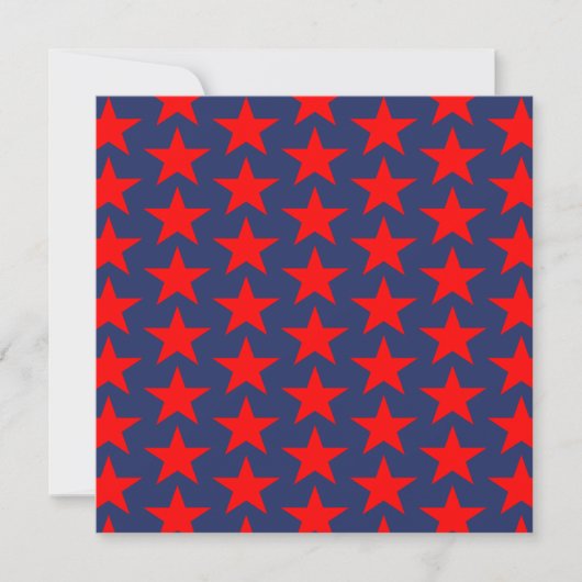 Little Red Stars Pattern (Voorkant)