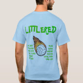 LITTLE RED T-SHIRT (Achterkant)