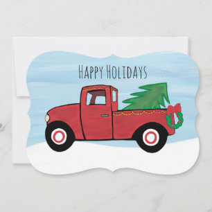 Little Red Truck Briefkaart Envelope Inc.