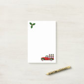 Little Red Truck en Nutcrackers Christmas Post-it Post-it® Notes (Op bureau)
