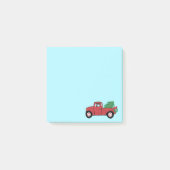Little Red Truck-kerstboom Post-it® Notes (Voorkant)