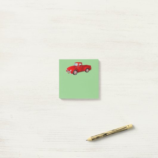 Little Red Truck Post-it® Notes (Op bureau)
