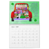Little Red Truck Wall Agenda Kalender (Mar 2027)