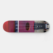 Little Red Ukulele Skateboard (Horizontaal)