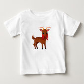 Little Reindeer Baby T-shirt (Voorkant)