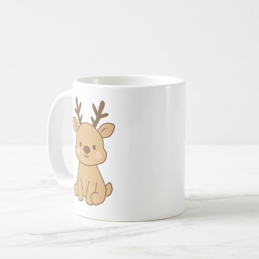 Little Reindeer Koffiemok (Voorkant links)