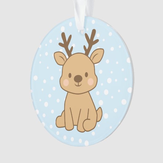 Little Reindeer Ornament (voorkant)