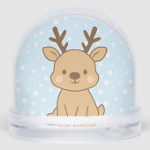 Little Reindeer Sneeuwbol (Achterkant)