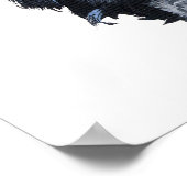 Little Resting Scottie Angel Poster (Hoek)