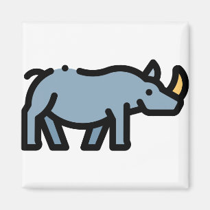 Little Rhino Magneet