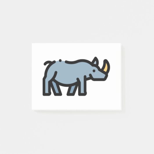 Little Rhino Post-it® Notes (Voorkant)