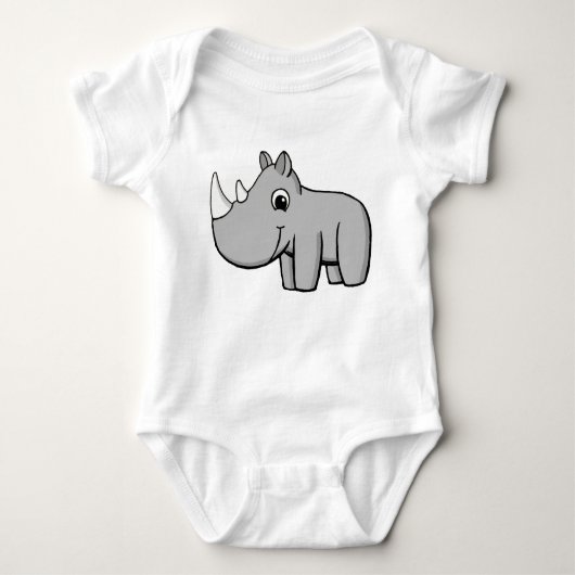 Little Rhino Romper (Voorkant)