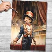 Little Ringmaster 3 Decoupage papier