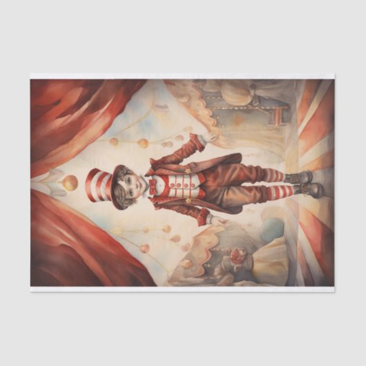 Little Ringmaster 6 Decoupage papier (Voorkant)