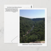 Little River Canyon Briefkaart 1 (Voorkant / Achterkant)