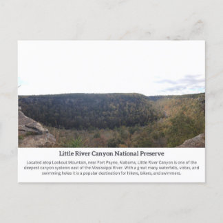Little River Canyon Briefkaart 2