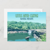 Little River Canyon National Preserve Alabama Briefkaart (Voorkant / Achterkant)