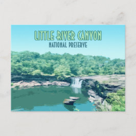 Little River Canyon National Preserve Alabama Briefkaart