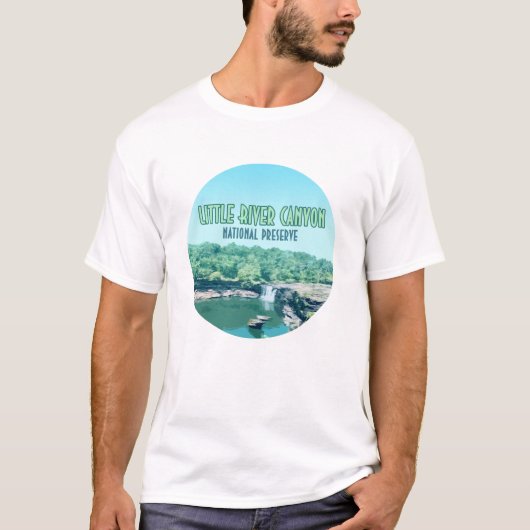 Little River Canyon National Preserve Alabama T-shirt (Voorkant)