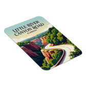 Little River Canyon Road Alabama Magneet (Rechterzijde)