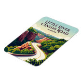 Little River Canyon Road Alabama Magneet (Linkerzijde)