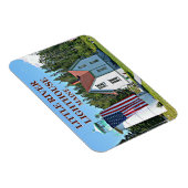 Little River Lighthouse, Cutler Maine Photo Magnet Magneet (Rechterzijde)