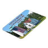 Little River Lighthouse, Cutler Maine Photo Magnet Magneet (Linkerzijde)