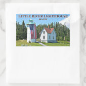 Little River Lighthouse, Maine Stickers (Tas)