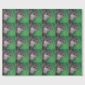 Little River Otter Painting Cadeaupapier (Vlak)