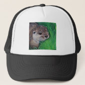 Little River Otter Painting Trucker Pet (Voorkant)