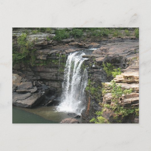 Little River Waterfall Briefkaart (Voorkant)