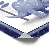 Little Roar Dinosaur - Triceratops Poster (Hoek)