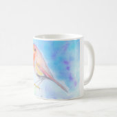 Little Robin Waterverf Painting Koffiemok (Voorkant rechts)