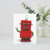 Little Robot Briefkaart (Staand voorkant)
