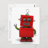 Little Robot Briefkaart (Voorkant / Achterkant)